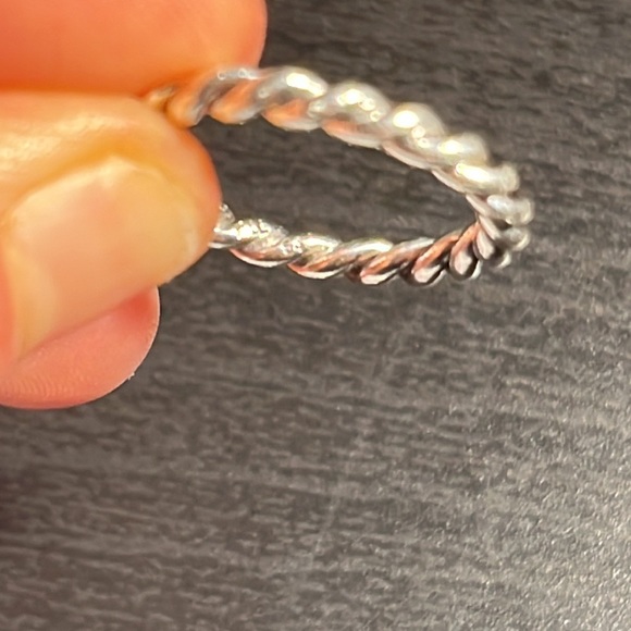 Pandora ring. Twist/spiral - Picture 3 of 3